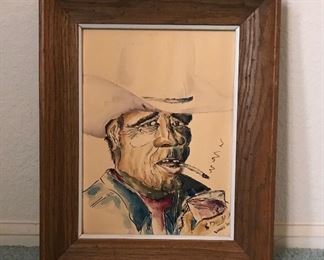 Water Color Painting by Will E. Jones