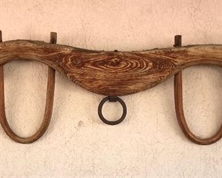 Original Wood Double Oxen Yoke