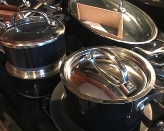 Tons of brand new cookware!   Only unboxed so products could be seen.