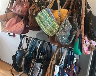 40 Purses to choose from!  Sharif, Chi, Issac Mizrahi, and more