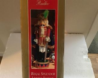 Many Christopher Radko nutcrackers ~ All different sizes