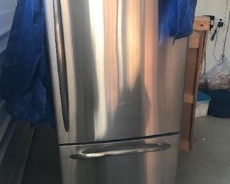 Stainless Steel GE Profile Fridge