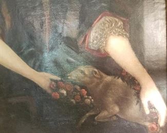 Lady Hannah Moore Painted 1686