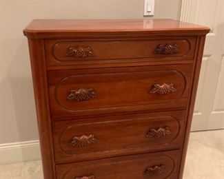 #40		Davis Cabinet Company - Lillian Russell  4 drawer chest of drawers  37.5x20.5x46	 $375.00 
