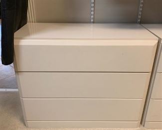 #47		3 drawer chest of drawers - 38x17x30 - Lane Cream	 $65.00 
