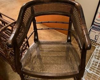 #11 Odd Side Chair w/cane Back, sides & seat $40.00