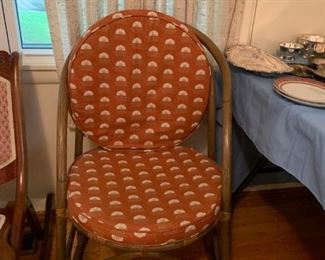 #21 Rattan Side Chair w/round Seat $40.00