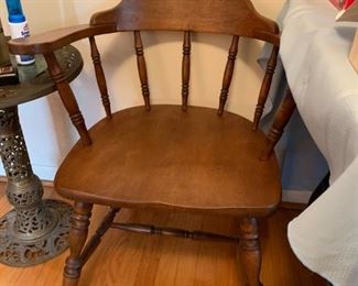#24 Captains Chair - wood $25.00