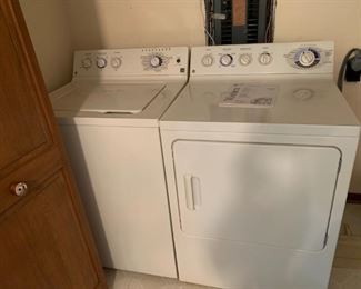 #32 GE Washer w/agitator $100.00
#33 GE Dryer $100.00