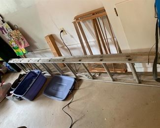#41 16 feet aluminum extension ladder $30.00