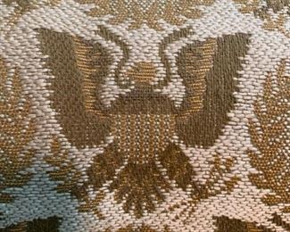 #47 Eagle Sofa w/ruffles - Cape Cod - Pilgrim House 71" Long $40.00