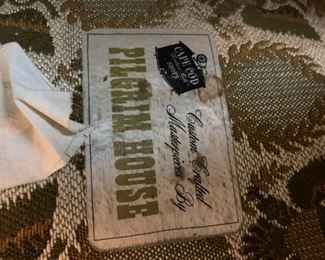 #47 Eagle Sofa w/ruffles - Cape Cod - Pilgrim House 71" Long $40.00