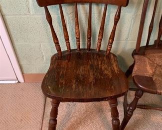 #50 As Is - Spindle Back chair $15.00