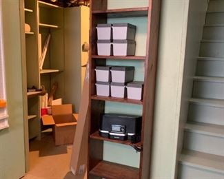 #54 Handmade Wood shelf 18x10x77 $30.00