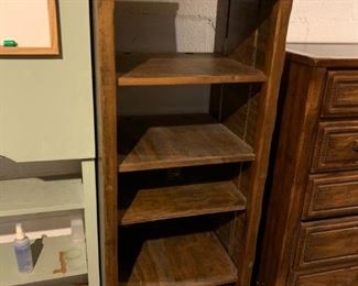 #56 handmade 5 shelf bookcase 20x18x51 $30.00