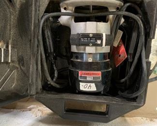 #66 Craftman router in case $40.00