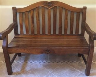 All wood Bench 