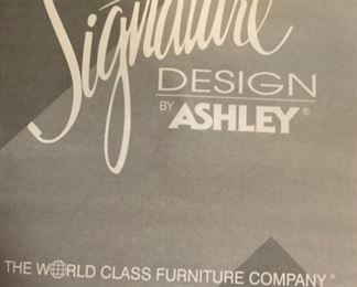 Ashley Sofa, Loveseat and Ottoman, End Table (Still w the Tags on it!)