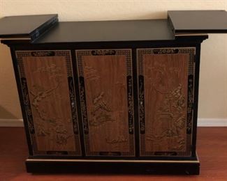 Vintage Drexel Heritage Bar...On wheels