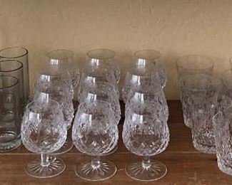 Assorted Glass and Crystal