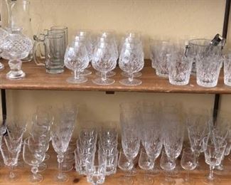 Assorted Glass and Crystal