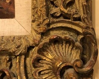 Orig Painting by Guido Odierna in Exquisite Frame