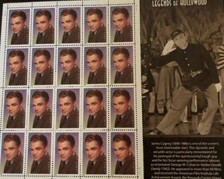 James Cagney Collectible Stamps
