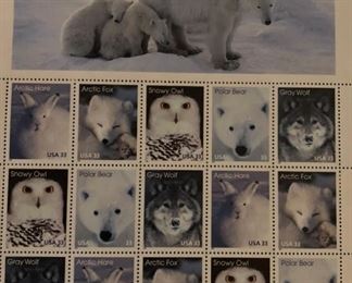 Atic Animals Collectible Stamps