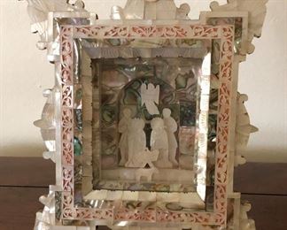 Stunning Ornate Framed Nativity