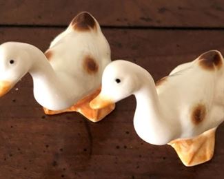 Miniature Duck Figurines 