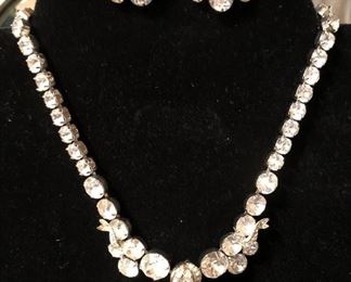Stunning Vintage Choker and Earrings
