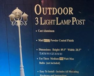 Outdoor Lamp Post 