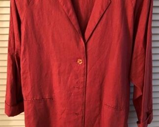 NWT Linen Jacket 