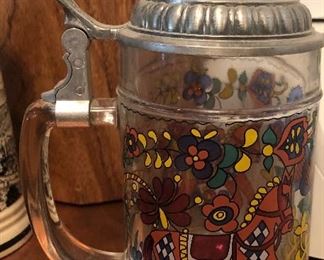 Glass Beer Stein