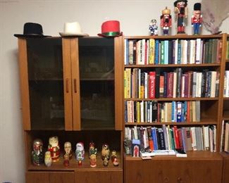 Mid century modern bookshelves 