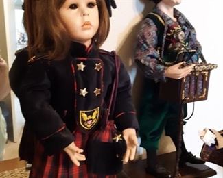 Scottish Lass and Organ Grinder