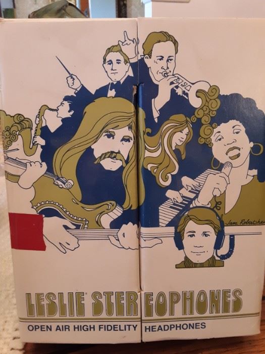 Vintage Leslie Stereophones