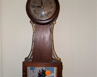 one of several banjo clocks