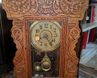 gingerbread kitchen clock