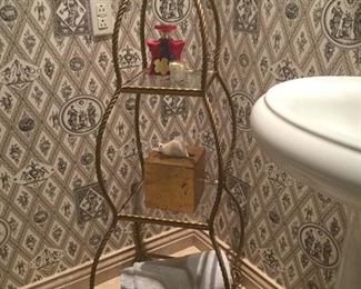 Gold Metal Twist Stand