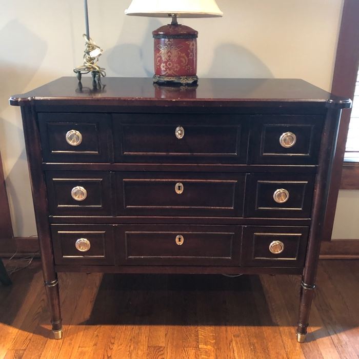 BAKER 3 DRAWER CHEST - Milling Road with KEY