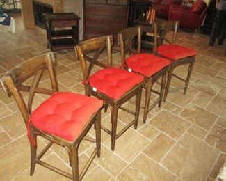 Set of 4 Barchairs
