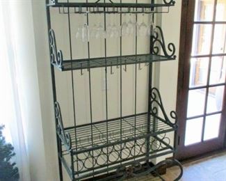 Heavy Iron Bakers Rack by Quebec