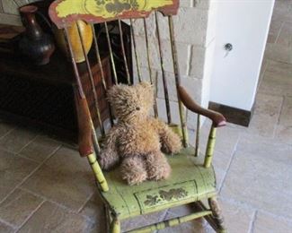 Antique Country Rocker