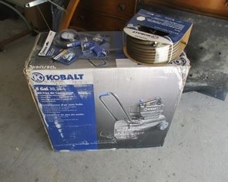 New in Box Air Compressor plus Extras