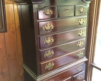 Chippendale style cabinet