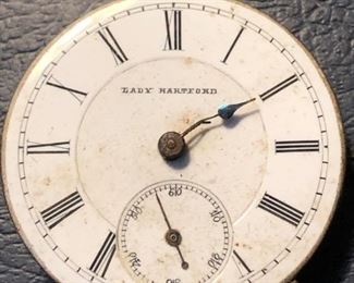 Lady Hartford dial and movement