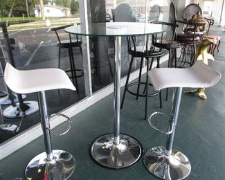 Ultra-modern cafe set