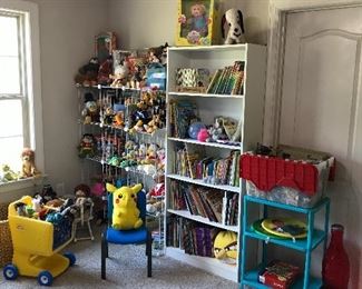 Kids room with toys