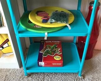 Vintage rolling cart